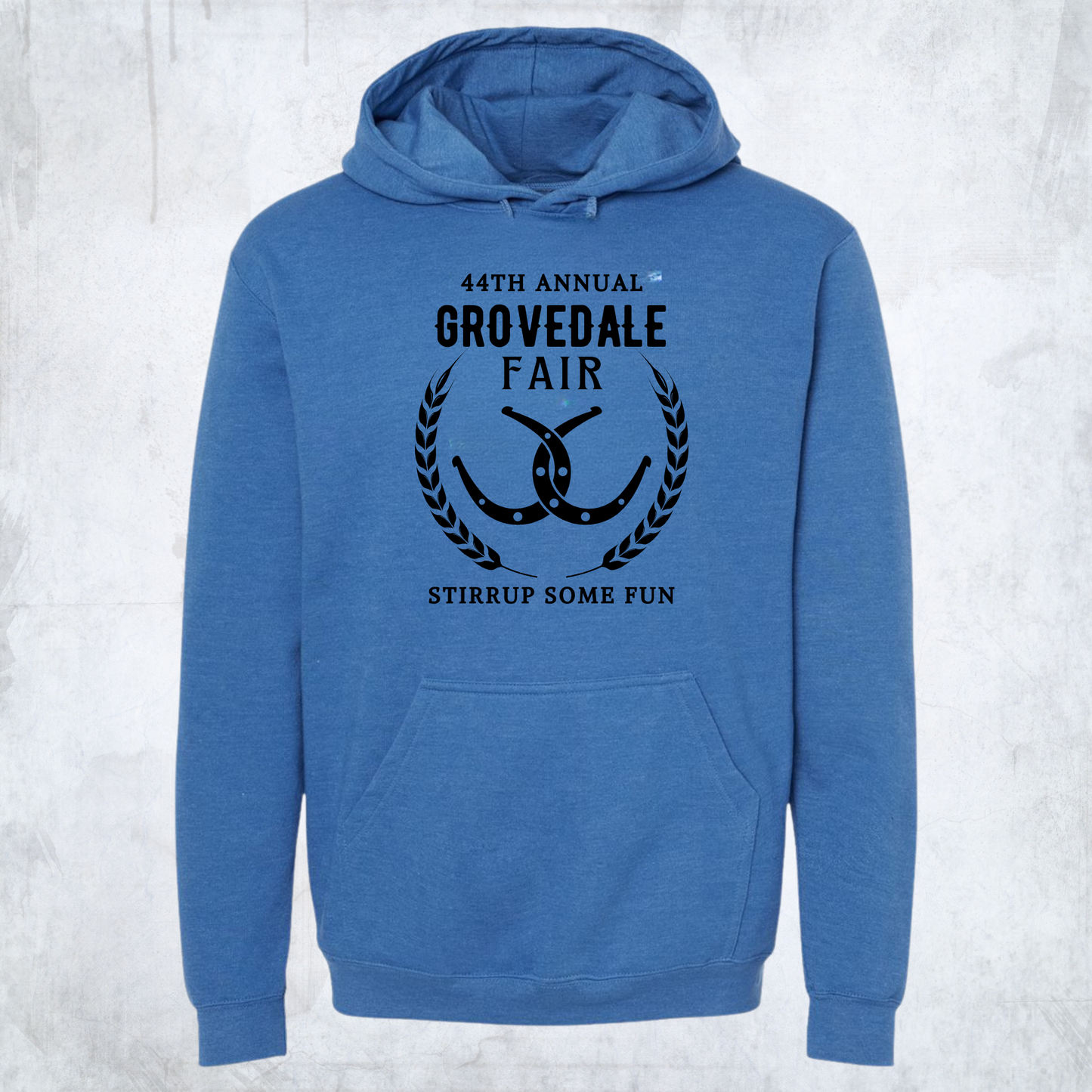 Unisex Adult Grovedale Fair Horseshoe Hoodie