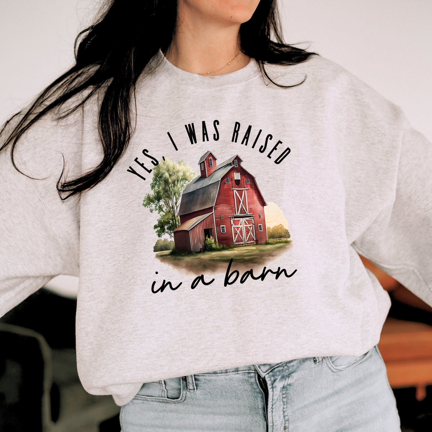 Raised in a Barn