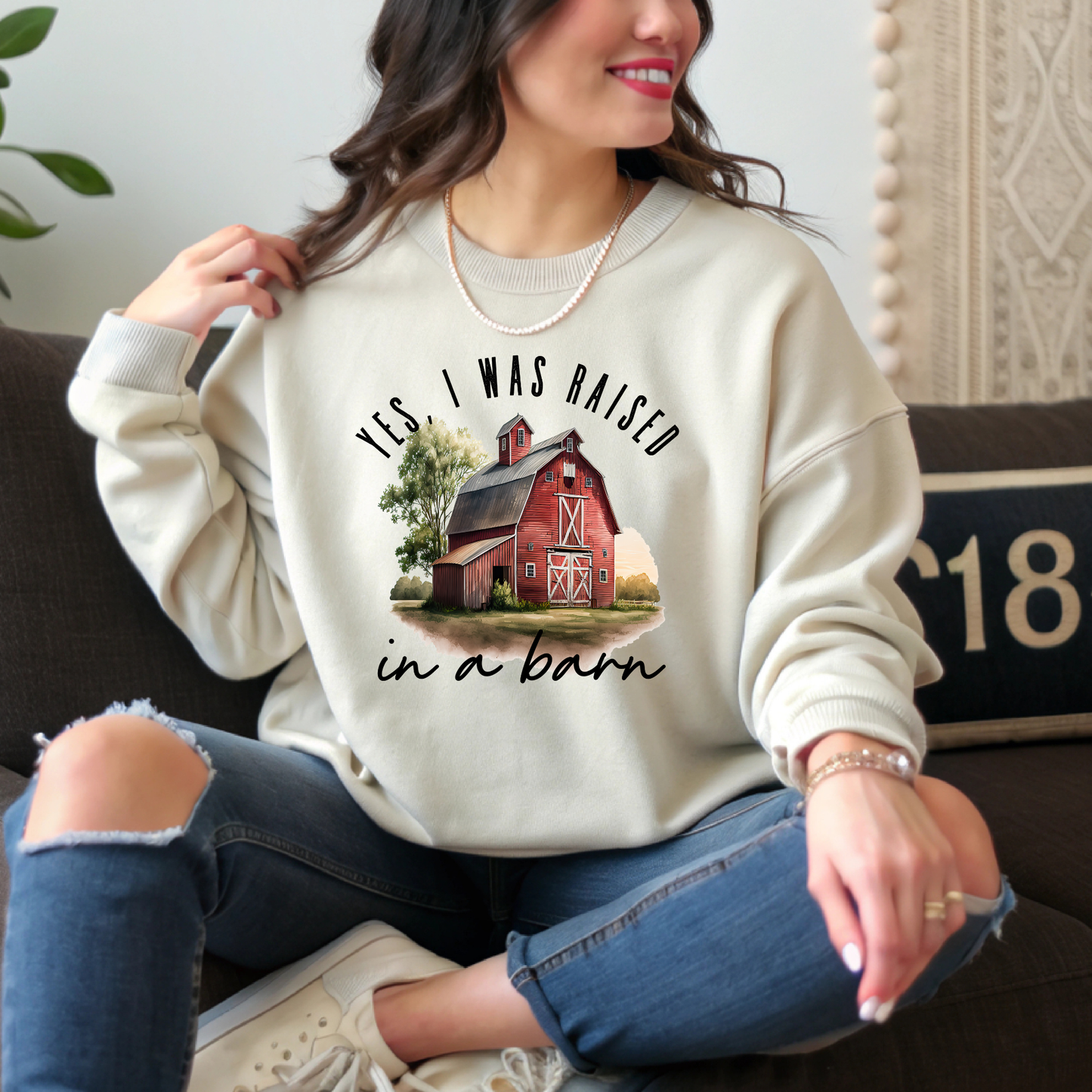 Raised in a Barn