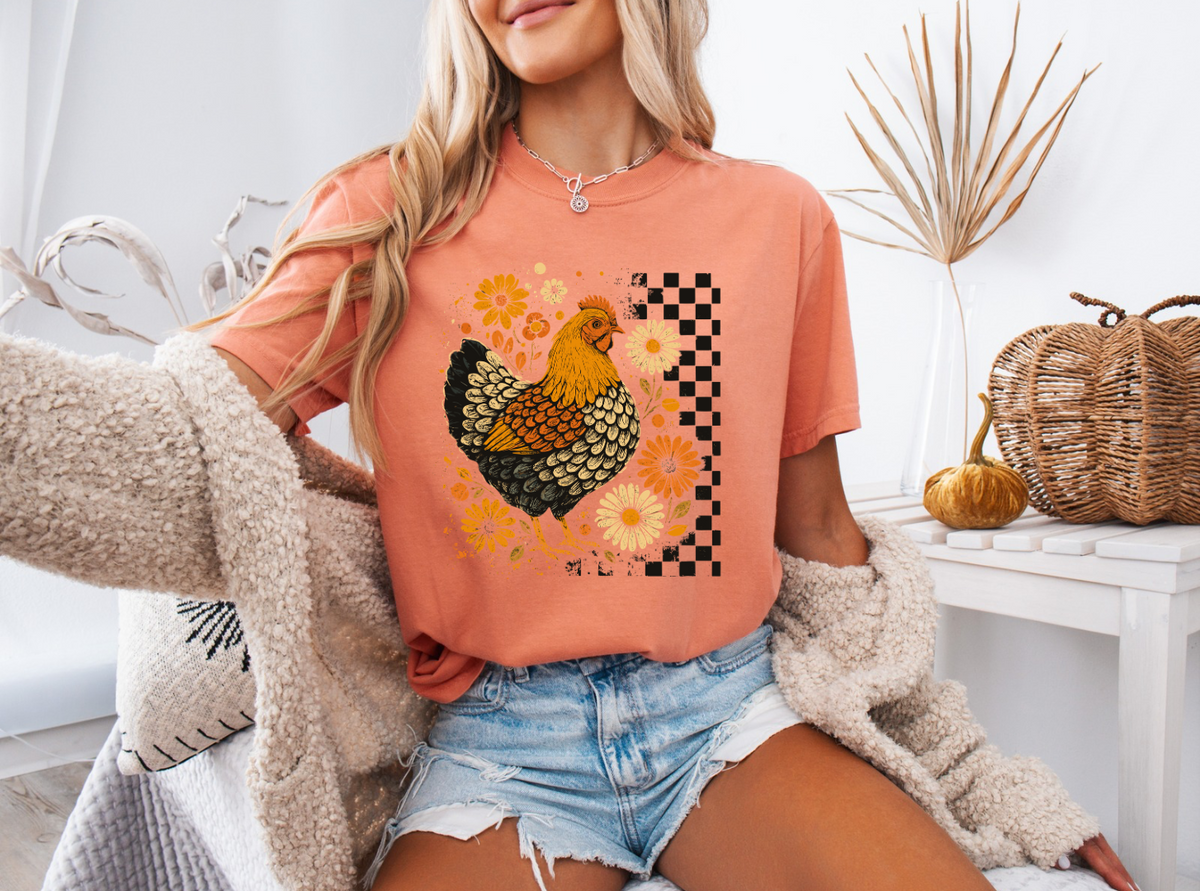 Fall Chicken - Vintage T-Shirt