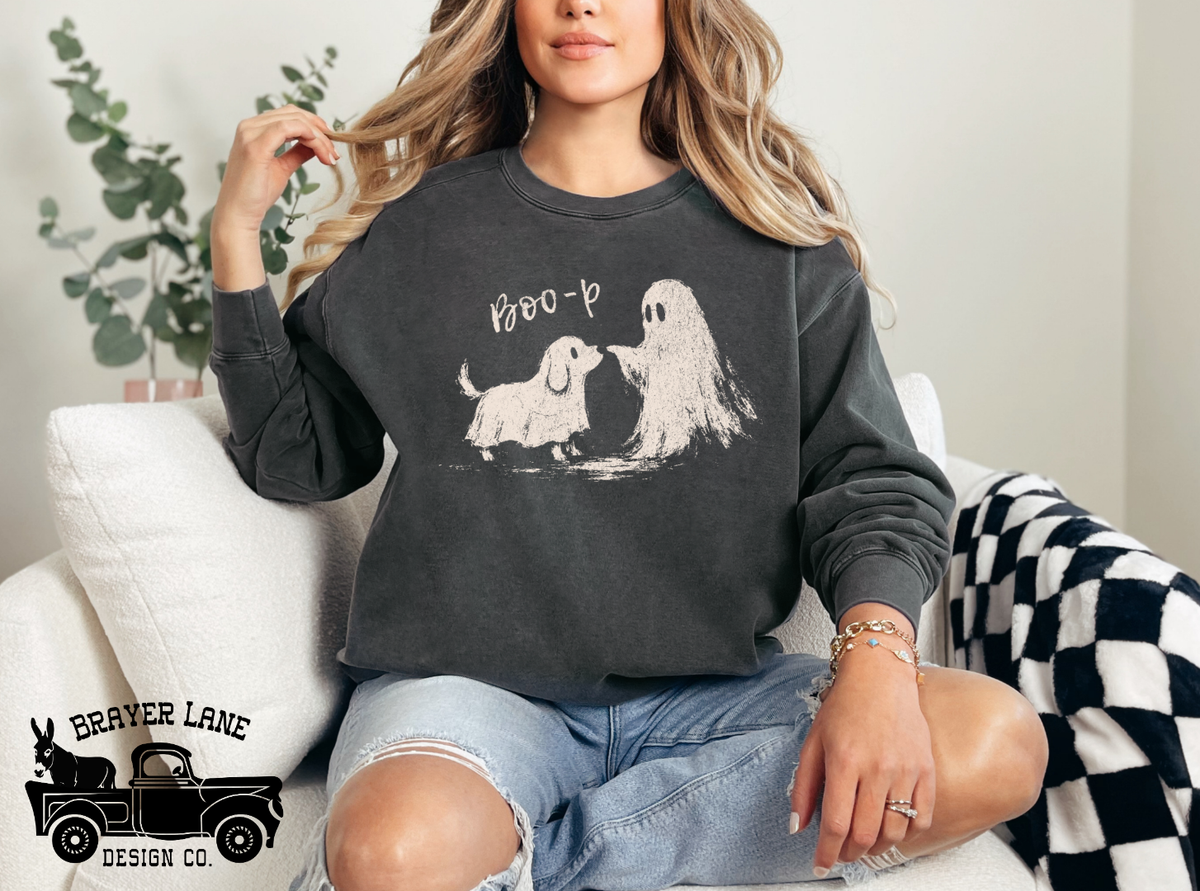 Ghost Dog Boop - Premium Vintage Sweatshirt