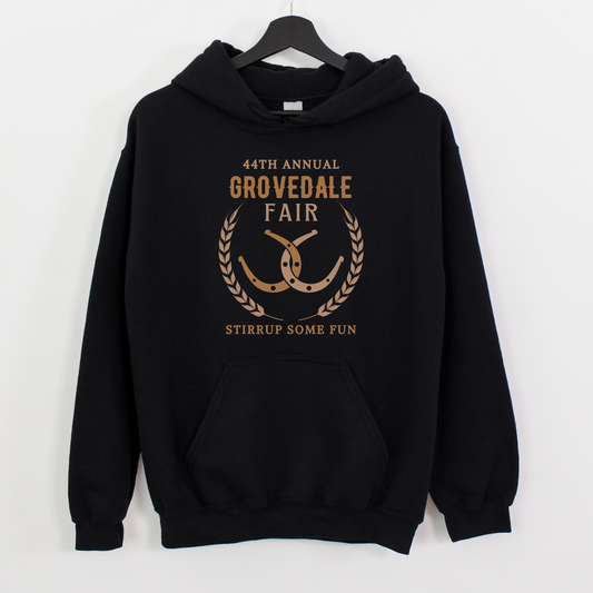 Unisex Adult Grovedale Fair Horseshoe Hoodie