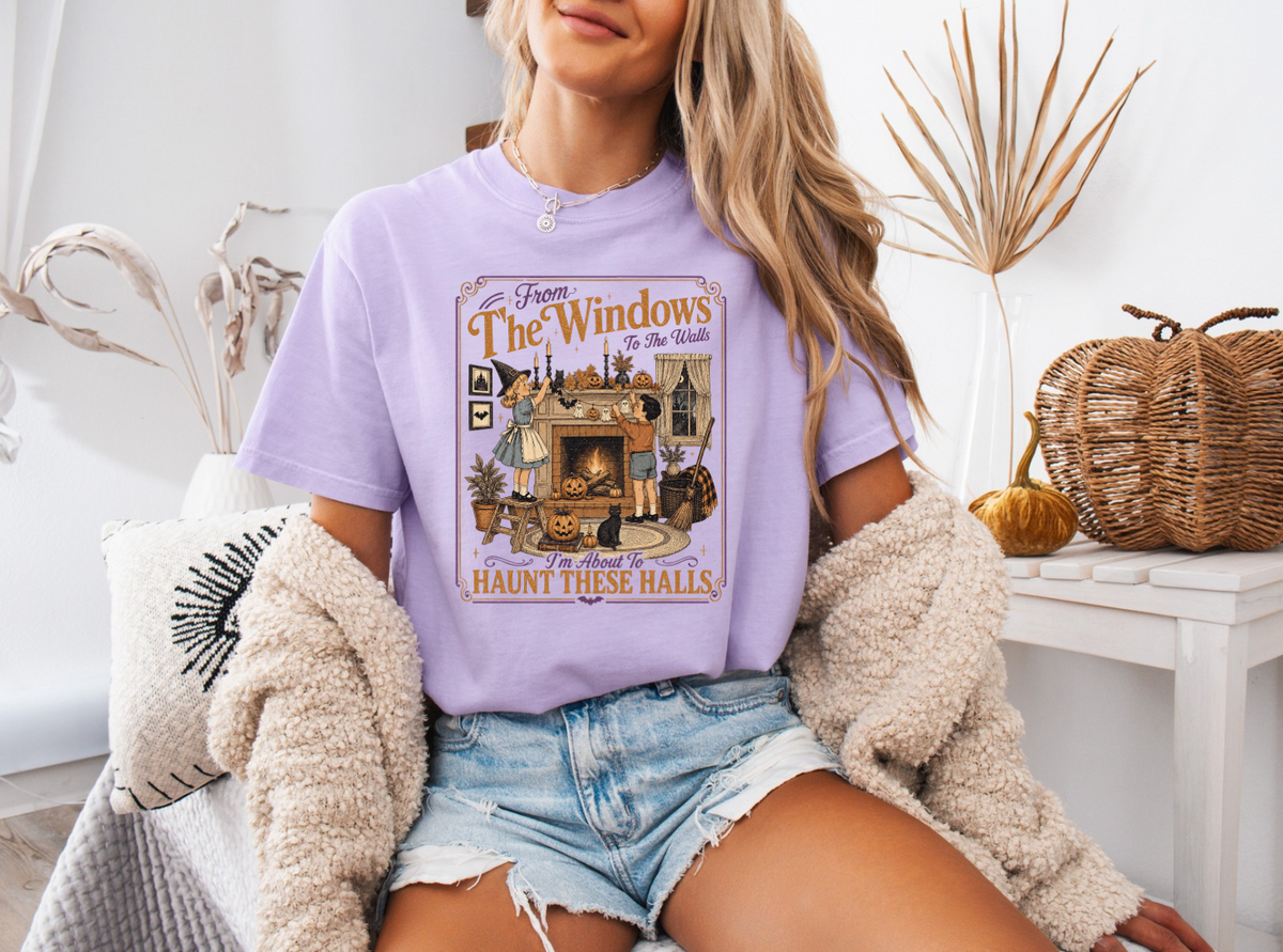 Haunt These Halls - Vintage T-Shirt