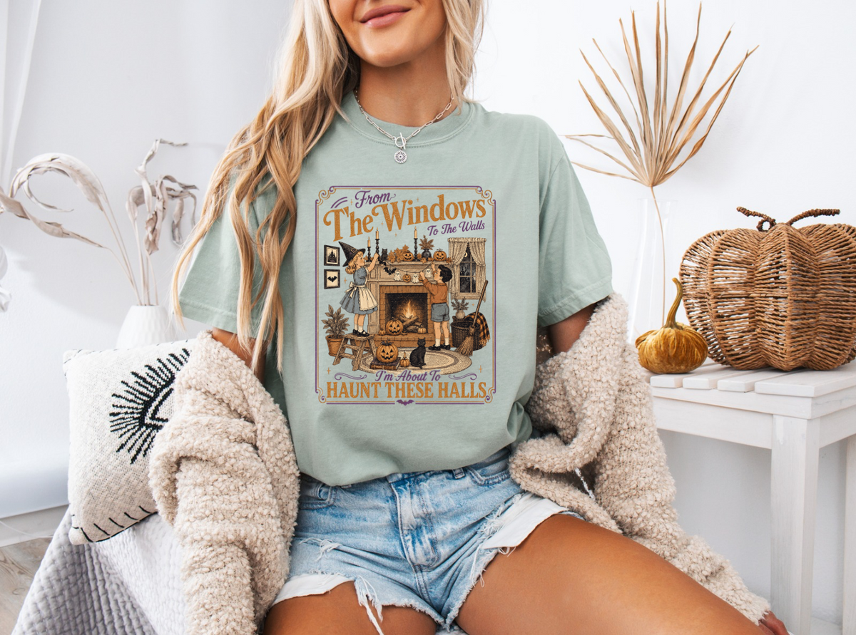 Haunt These Halls - Vintage T-Shirt