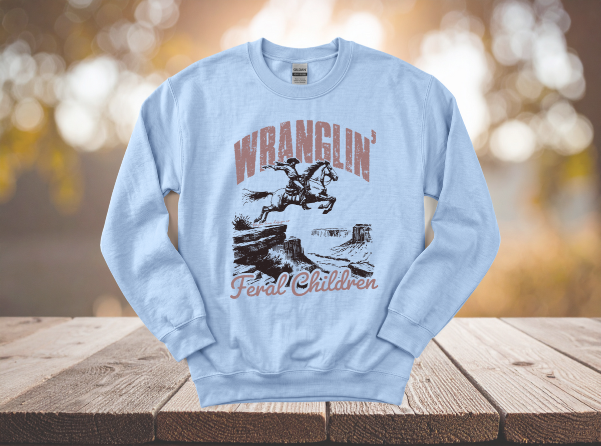 Wranglin’ Feral Children - Classic Cozy Sweatshirt