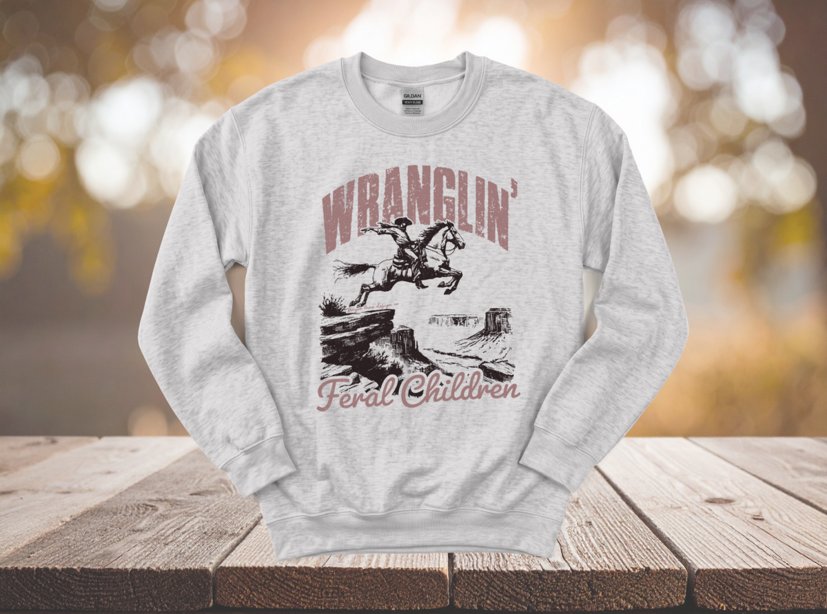 Wranglin’ Feral Children - Classic Cozy Sweatshirt