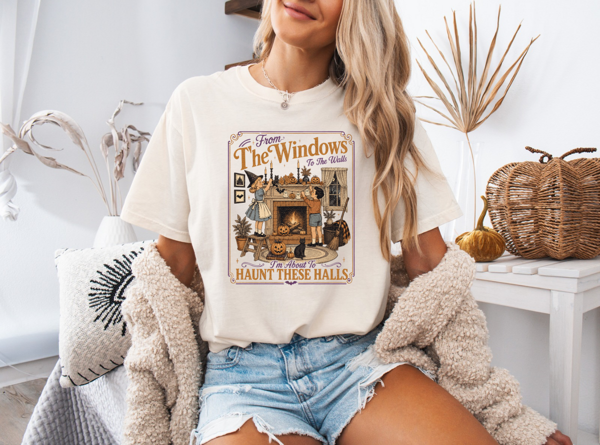 Haunt These Halls - Vintage T-Shirt